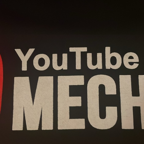 Men's Size Large Short Sleeve Tee-You Tube Certified Mechanic-NEW - Picture 7 of 10